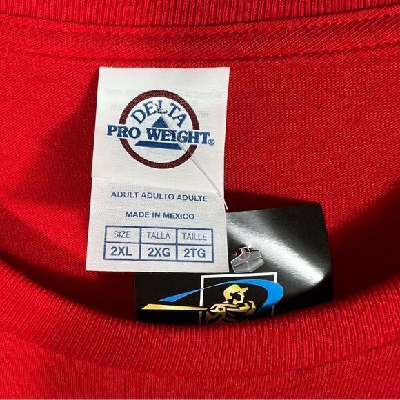 MLB Mike Trout Los Angeles Angels Red Short Sleeve T Shirt - Picture 6 of 6